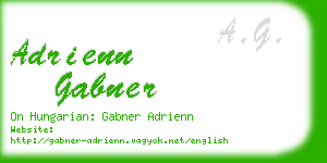 adrienn gabner business card